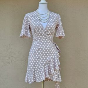 Majorelle Portia Revolve Cotton Wrap Dress Sz XXS